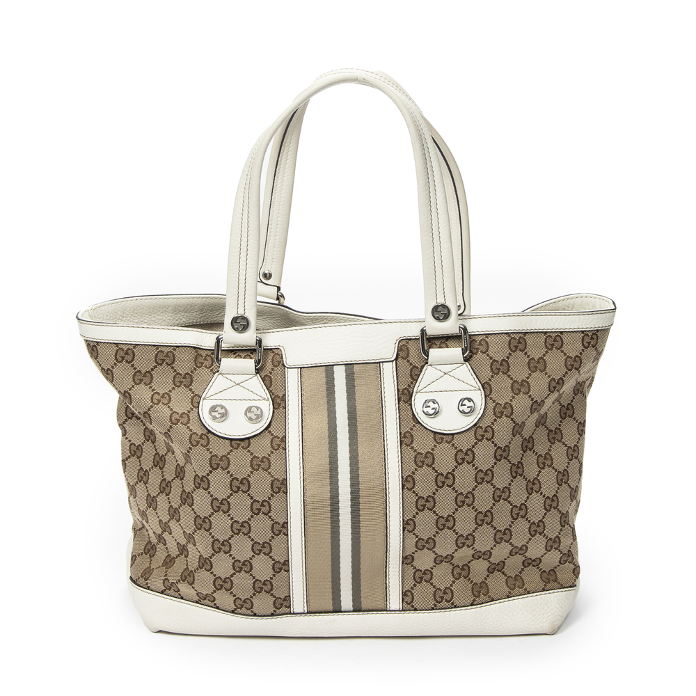 Gucci Medium Web Sunset Tote